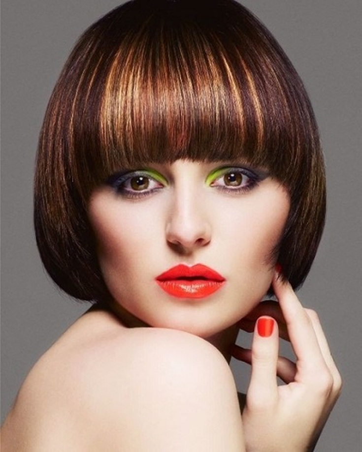 (+180 photos) Sesson haircut for short and medium hair