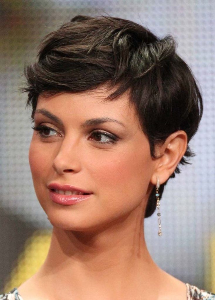 (+195 photos) Pixie haircut for brunettes