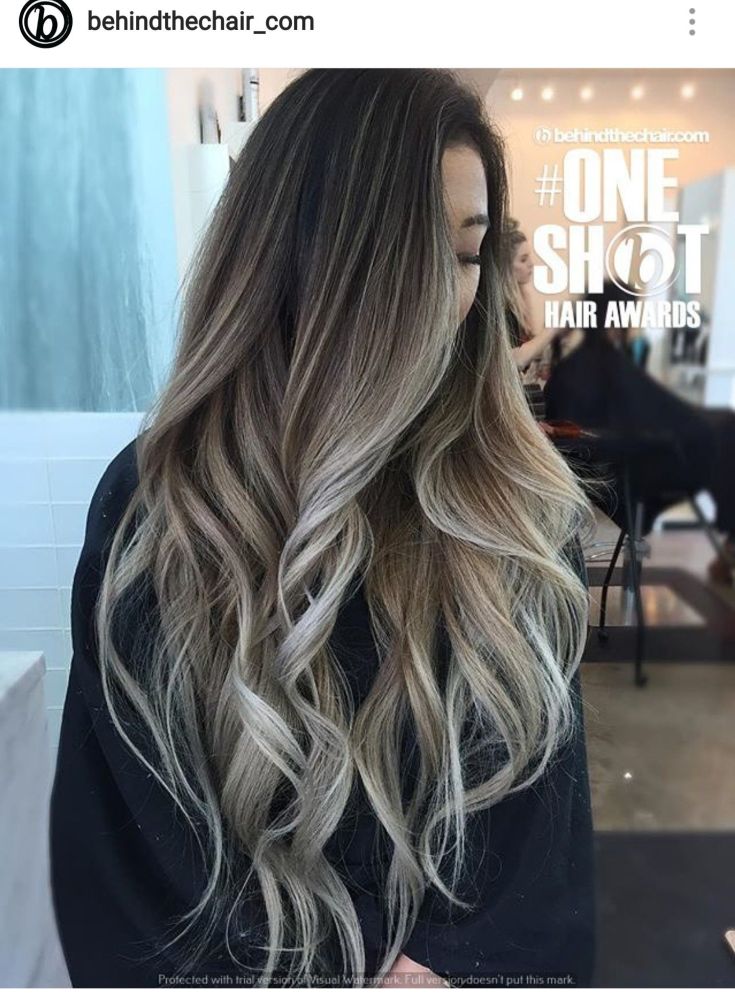 Balayage for long blond hair