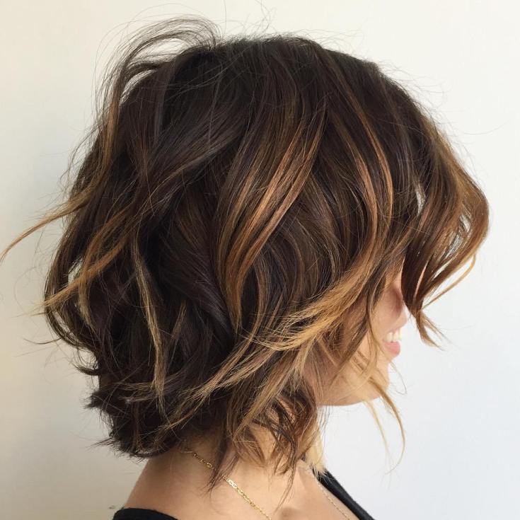 Balayage on dark hair square 180 photos