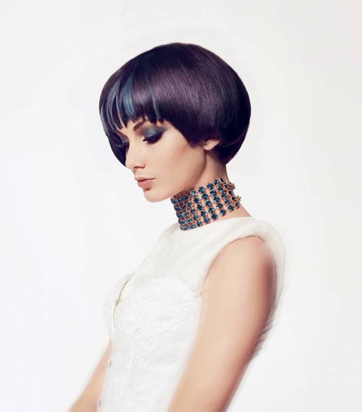 (+180 photos) Sesson haircut for short and medium hair