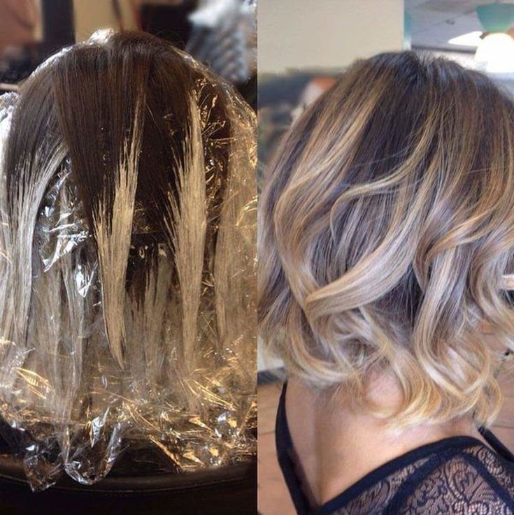 Ombre on a bob square with an extension of 305 photos