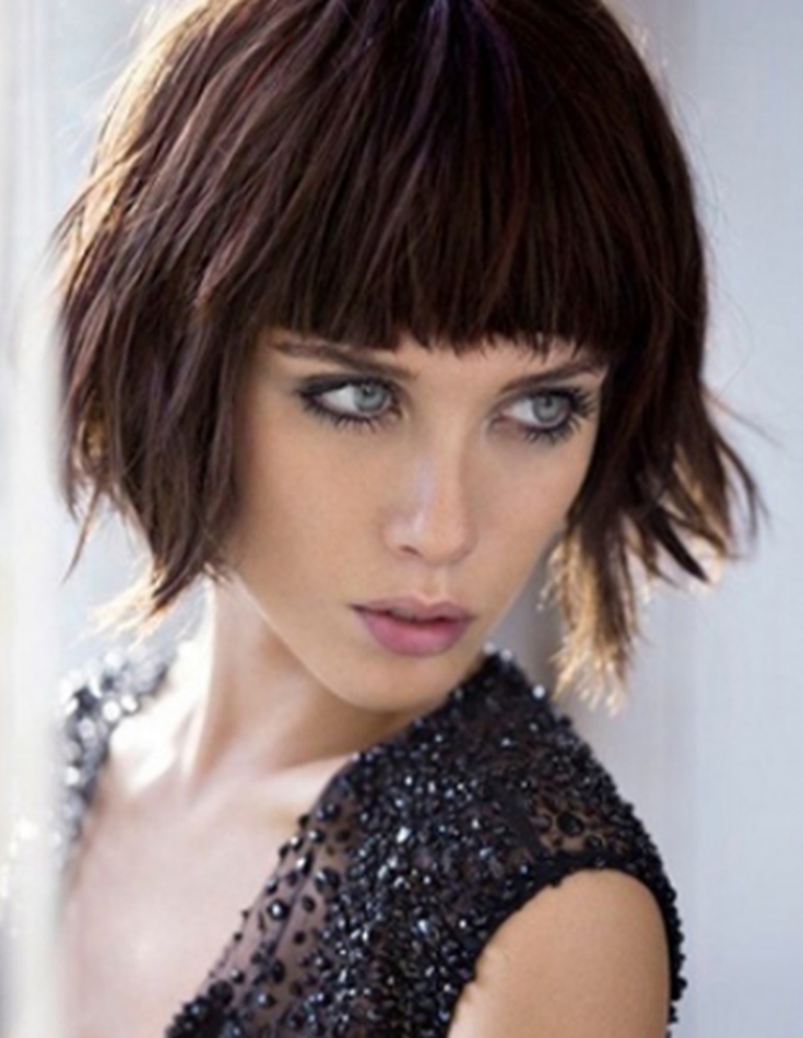 (+115 photos) Women's haircut garcon