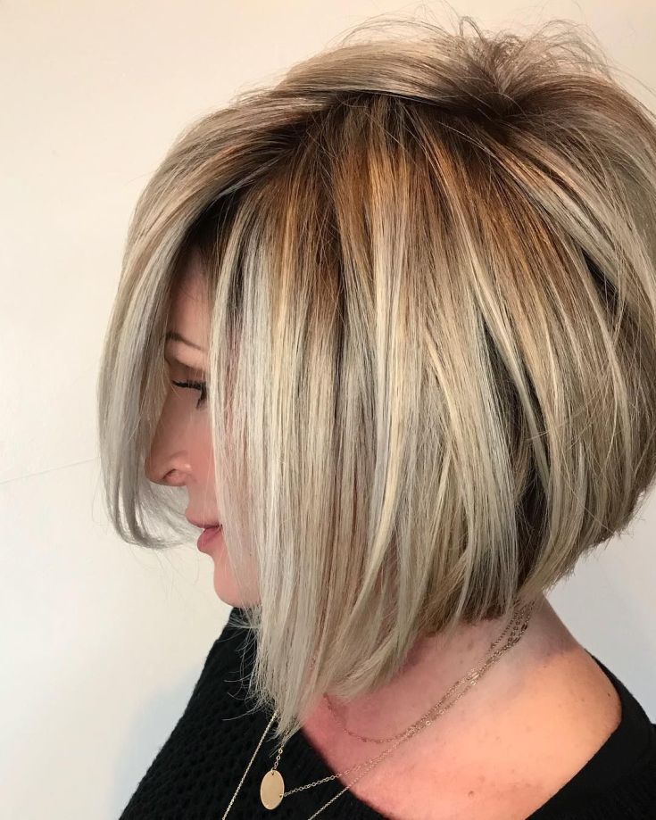 Asymmetrical bob square 178 photos