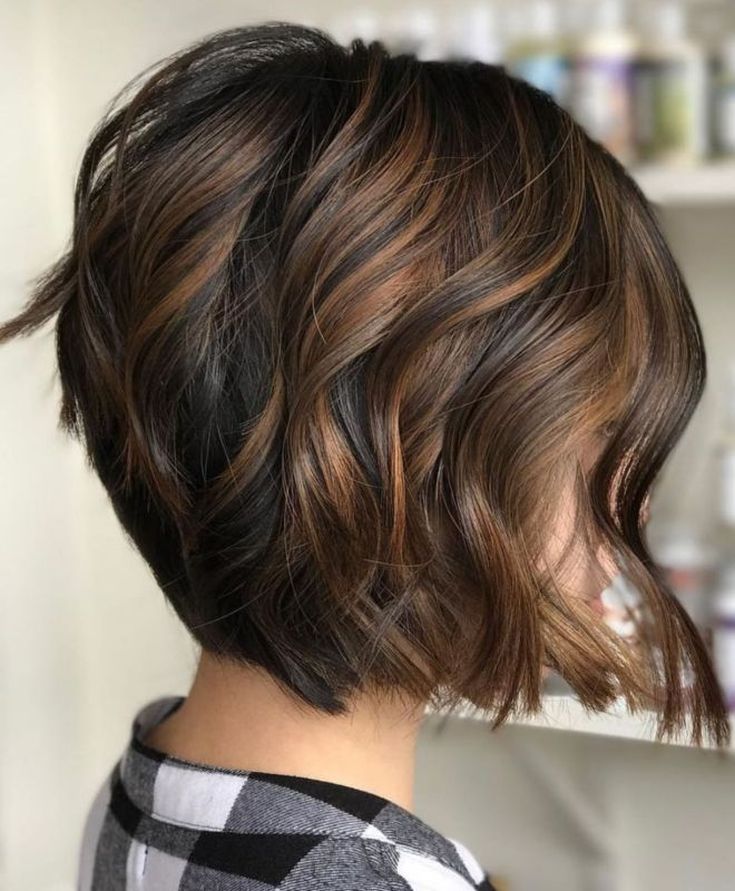 Balayage for medium dark hair