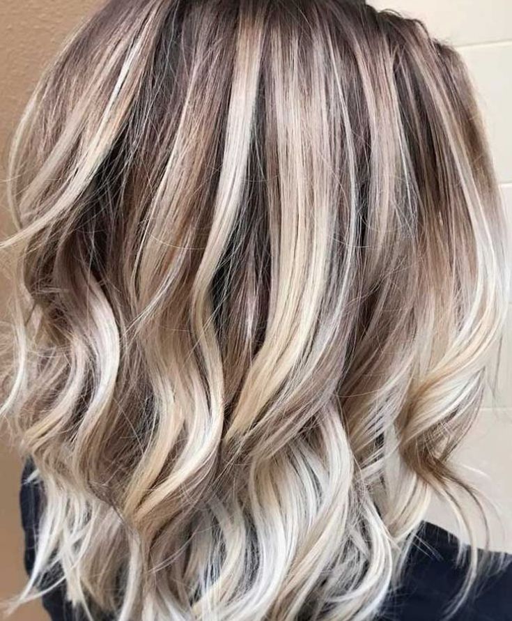 Balayage for medium dark hair