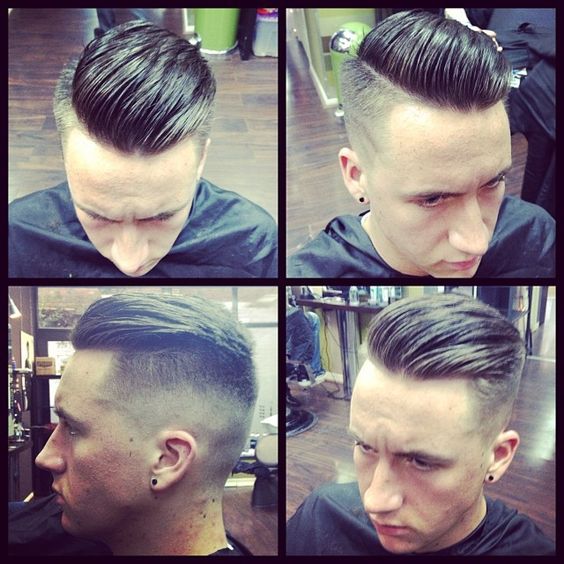 Men's haircut Hitler Youth