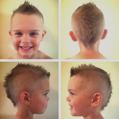 Haircut mohawk for boys