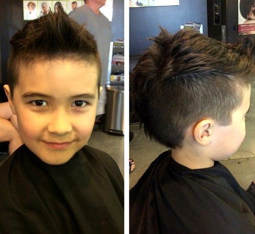 Haircut mohawk for boys