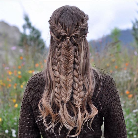 French braid vice versa options