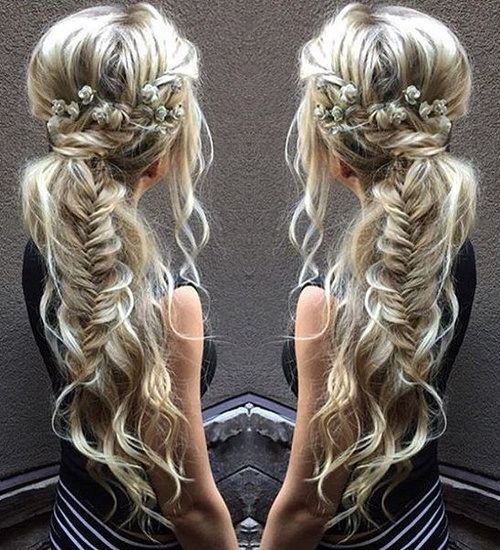 French braid fishtail