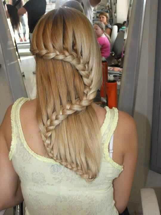  Interesting ideas for weaving French braids