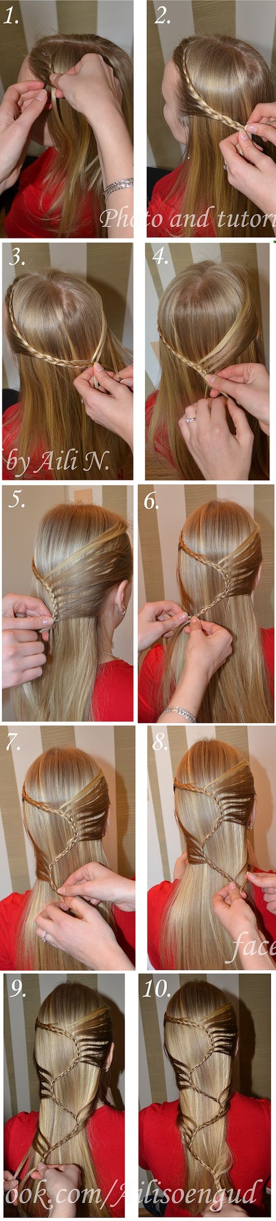  Interesting ideas for weaving French braids