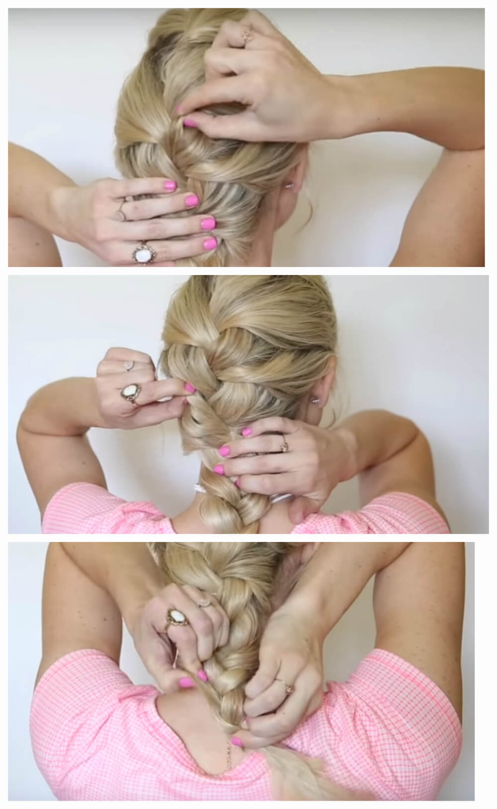  Aerial french braid