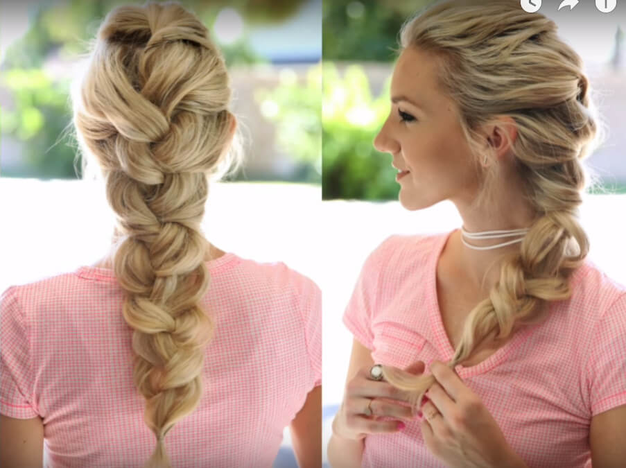  Aerial french braid