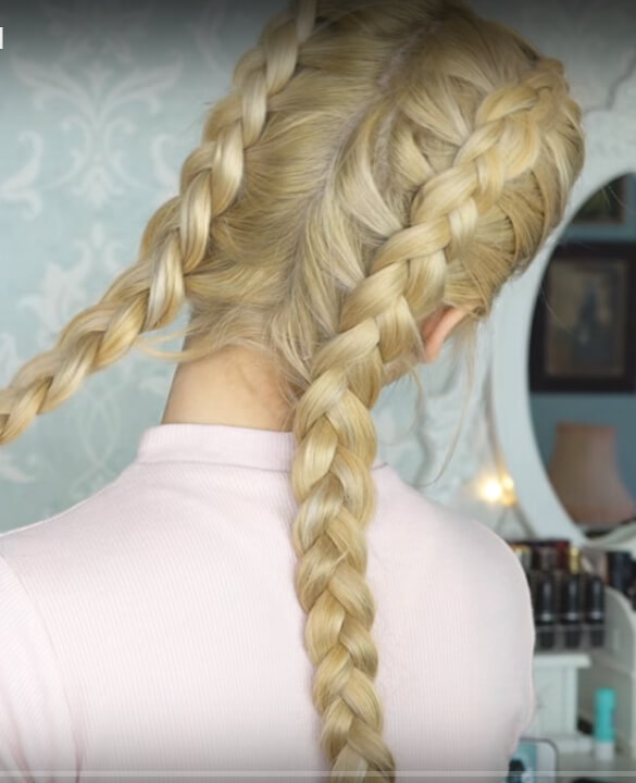 Ideas for weaving French braids