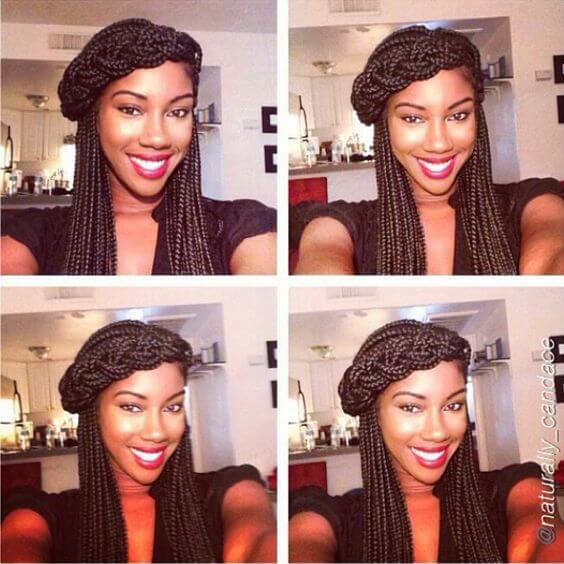 Zizi braids and hairstyles based on them