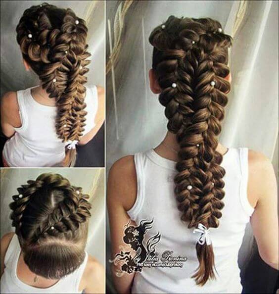 Lush elastic braids