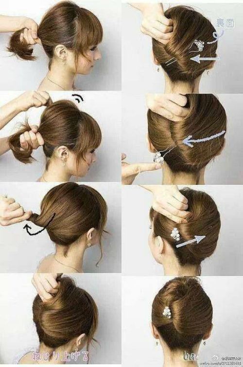 Shell hairstyle master class