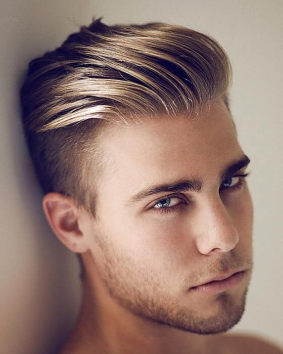 Heart face hairstyles for men