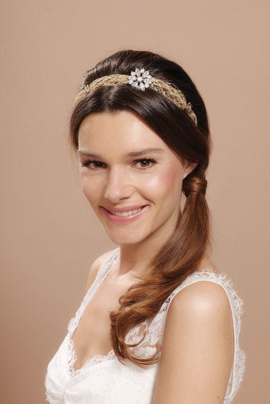 Hairstyles with a headband for long and medium length hair