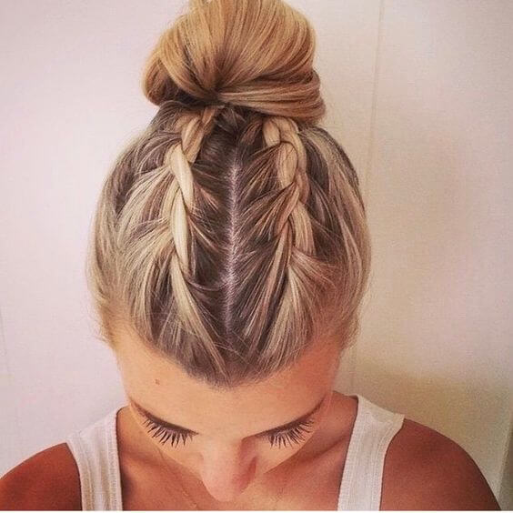 Simple hairstyles for every day in 5 minutes (to school and to work)