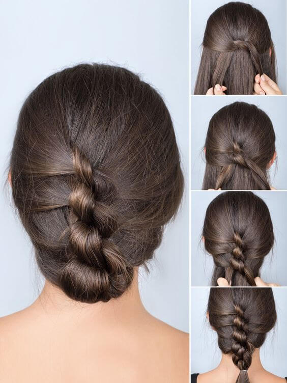 Simple hairstyles for every day in 5 minutes (to school and to work)