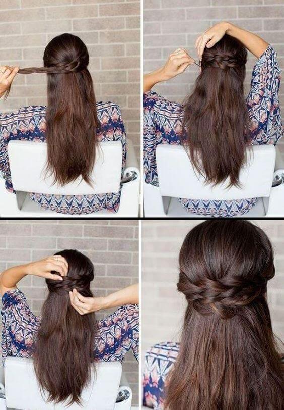 Simple hairstyles for every day in 5 minutes (to school and to work)