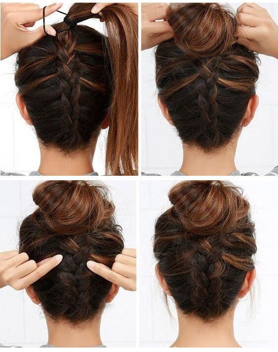 Simple hairstyles for every day in 5 minutes (to school and to work)