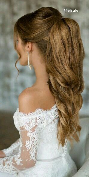 Wedding hairstyles with a chignon