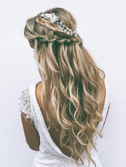 Wedding hairstyles with a chignon