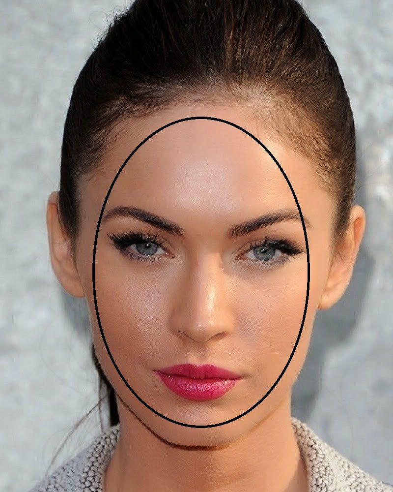 Women's hairstyles for an oval face shape