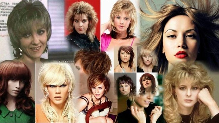 (+192 photos) Aurora retro haircut 80s