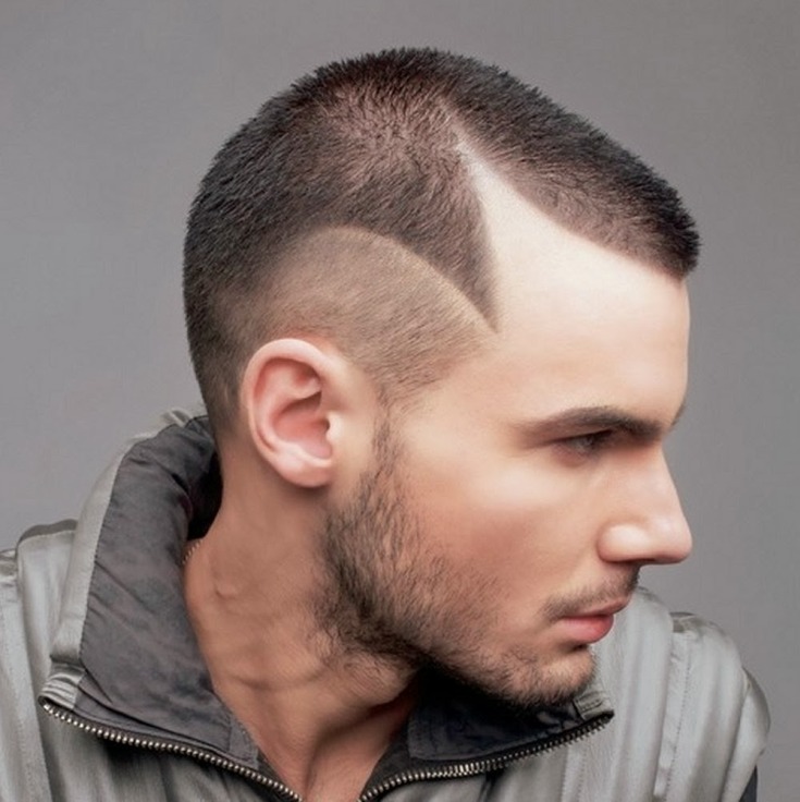 (+183 photos) Men's haircut hedgehog