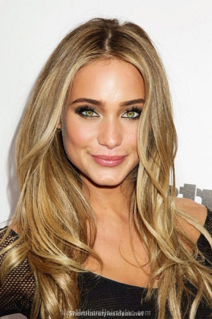 Californian highlights on blonde hair