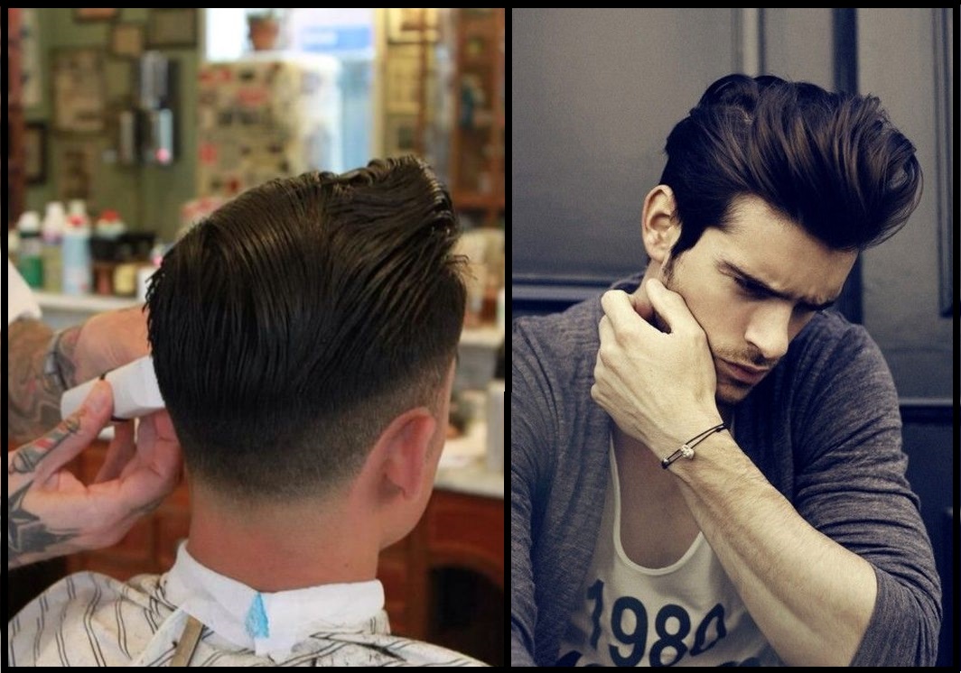 Men's haircut British