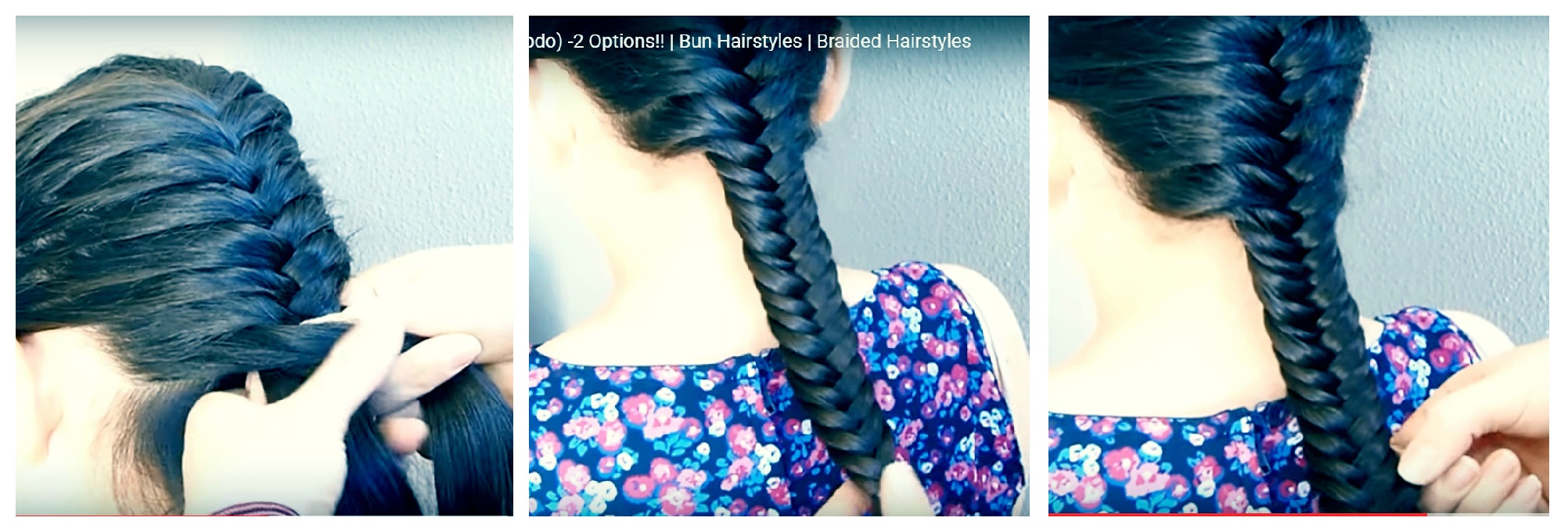 Braid fishtail step by step instructions