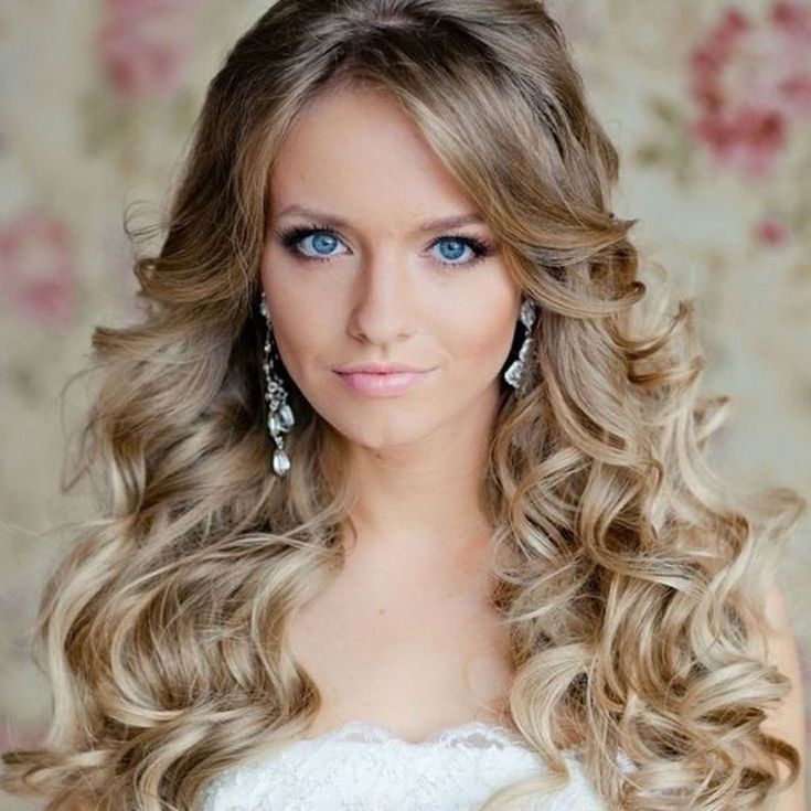 (+210 photos) Wedding hairstyles with bangs