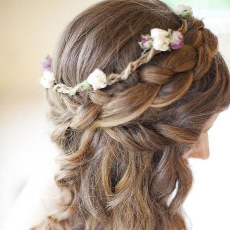 (+210 photos) Wedding hairstyles with bangs