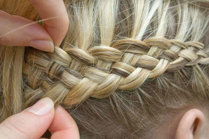 Weaving braids from 5 strands (step-by-step weaving patterns)