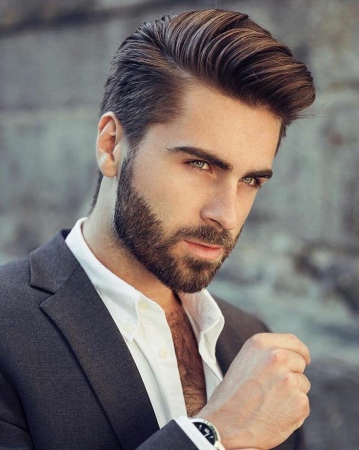 (+130 photos) Hair styling products for men