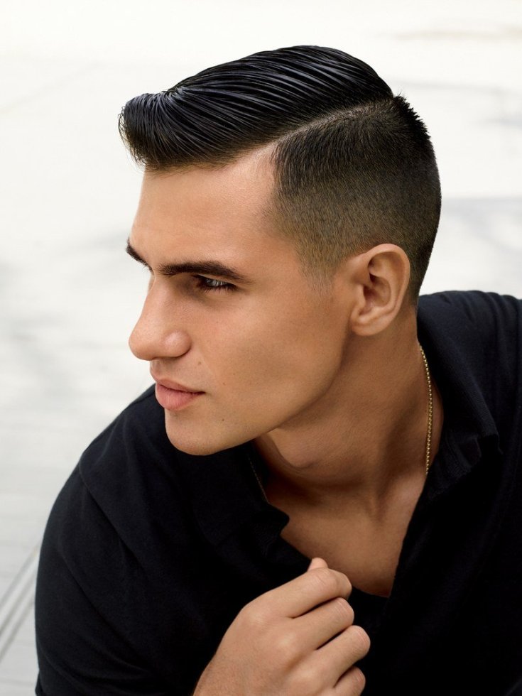 (+130 photos) Hair styling products for men