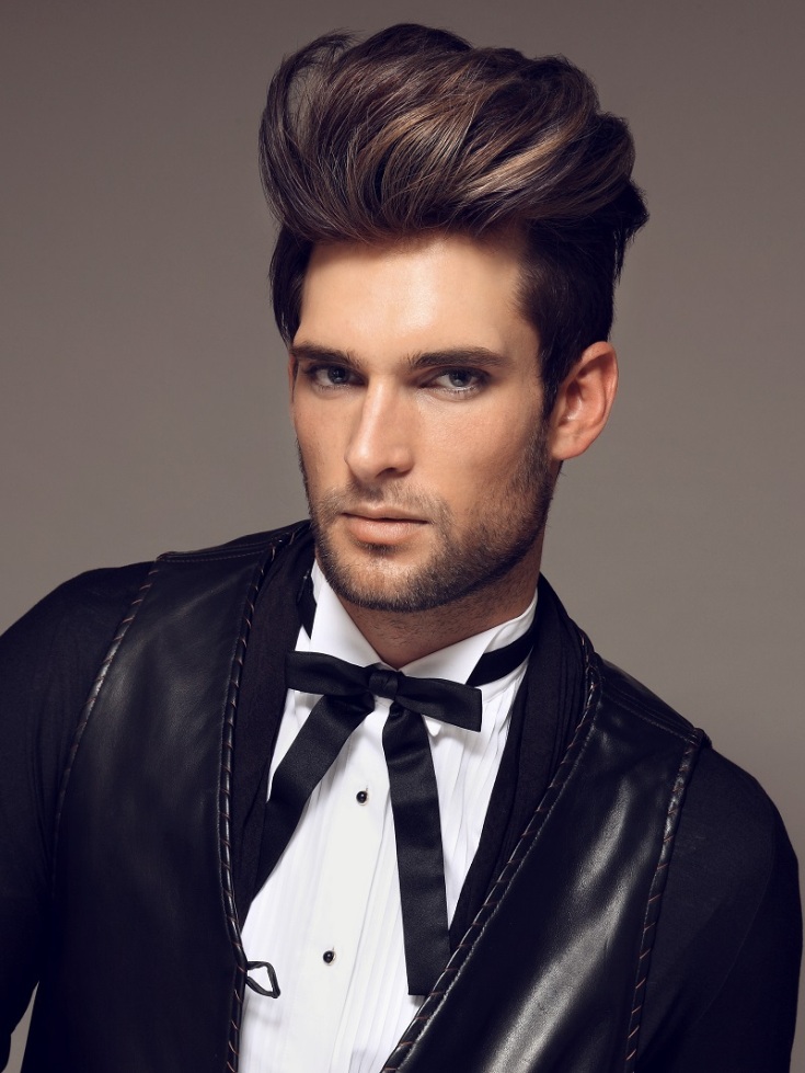 (+130 photos) Hair styling products for men