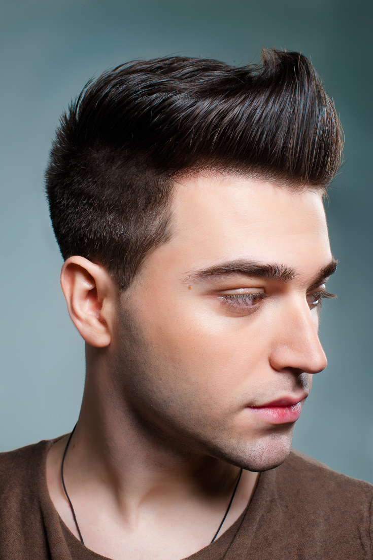 (+130 photos) Hair styling products for men