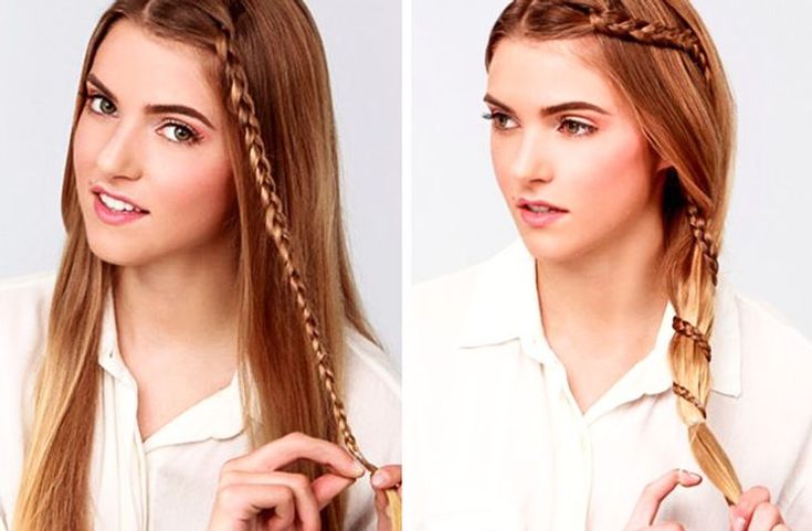 Simple topical hairstyles for lazy medium to long hair