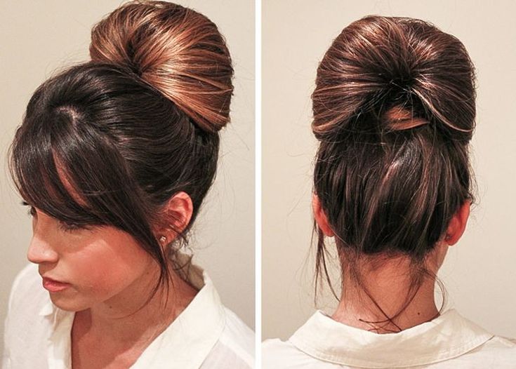 Simple topical hairstyles for lazy medium to long hair