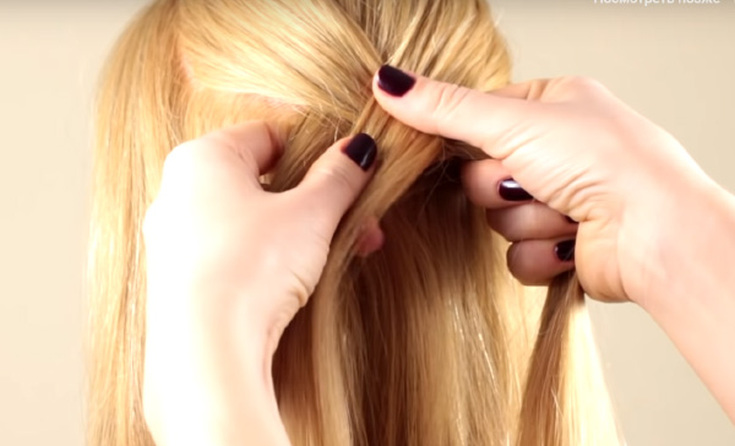 Simple topical hairstyles for lazy medium to long hair