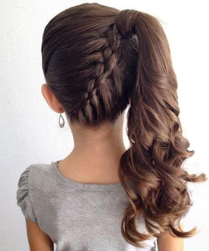 Easy hairstyles for yourself in 5 minutes for medium hair to school