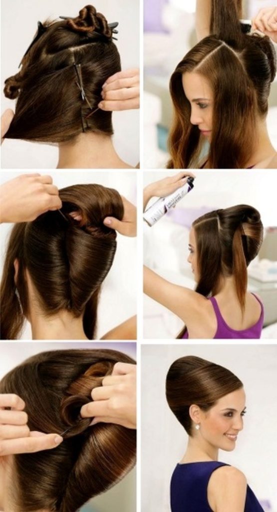 Easy hairstyles for yourself in 5 minutes for medium hair to school