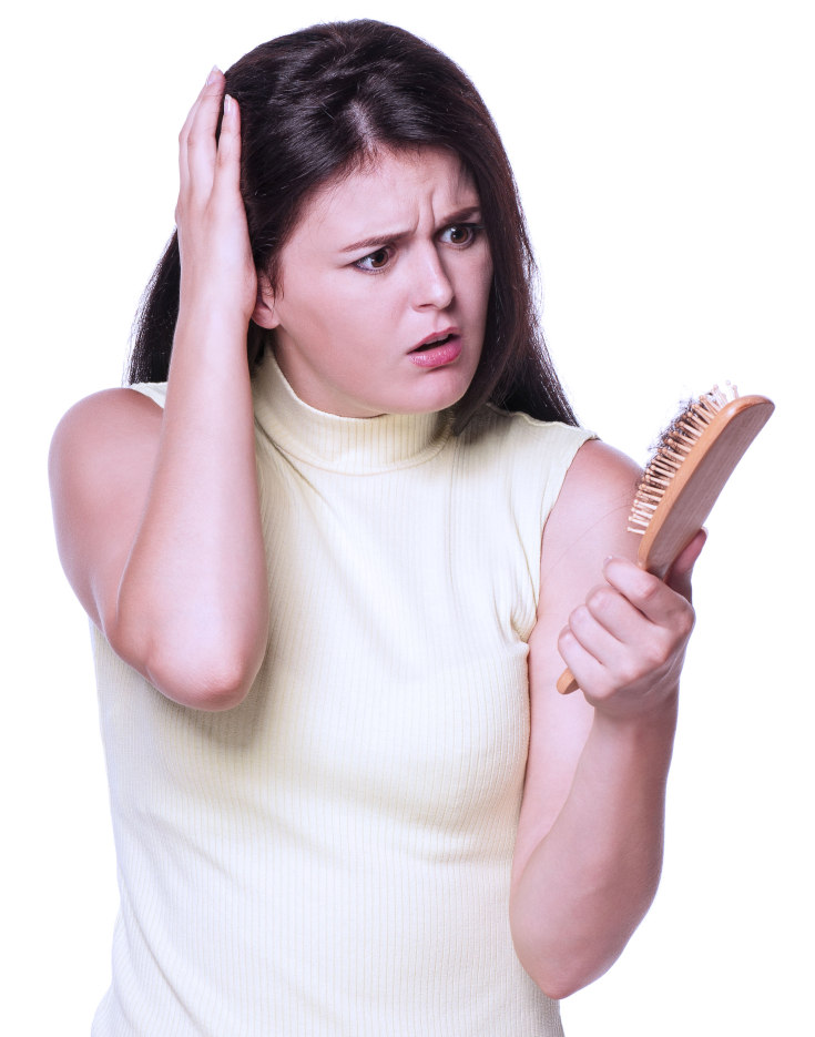 Causes of hair loss in women after 40